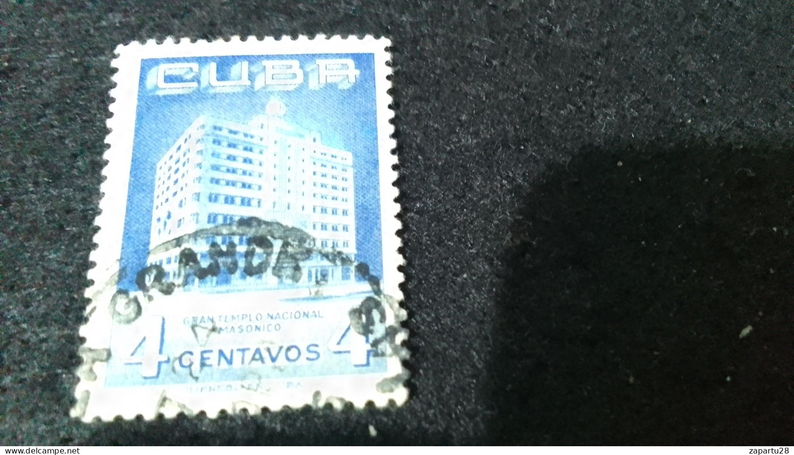 CUBA- 1960--70-  4  C.    DAMGALI - Usati