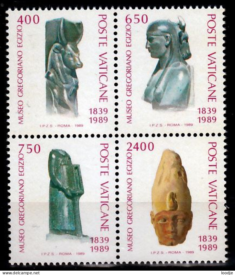 Vaticaanstad Mi 969,972 Egyptisch Museum 150 Jaar Postfris - Unused Stamps