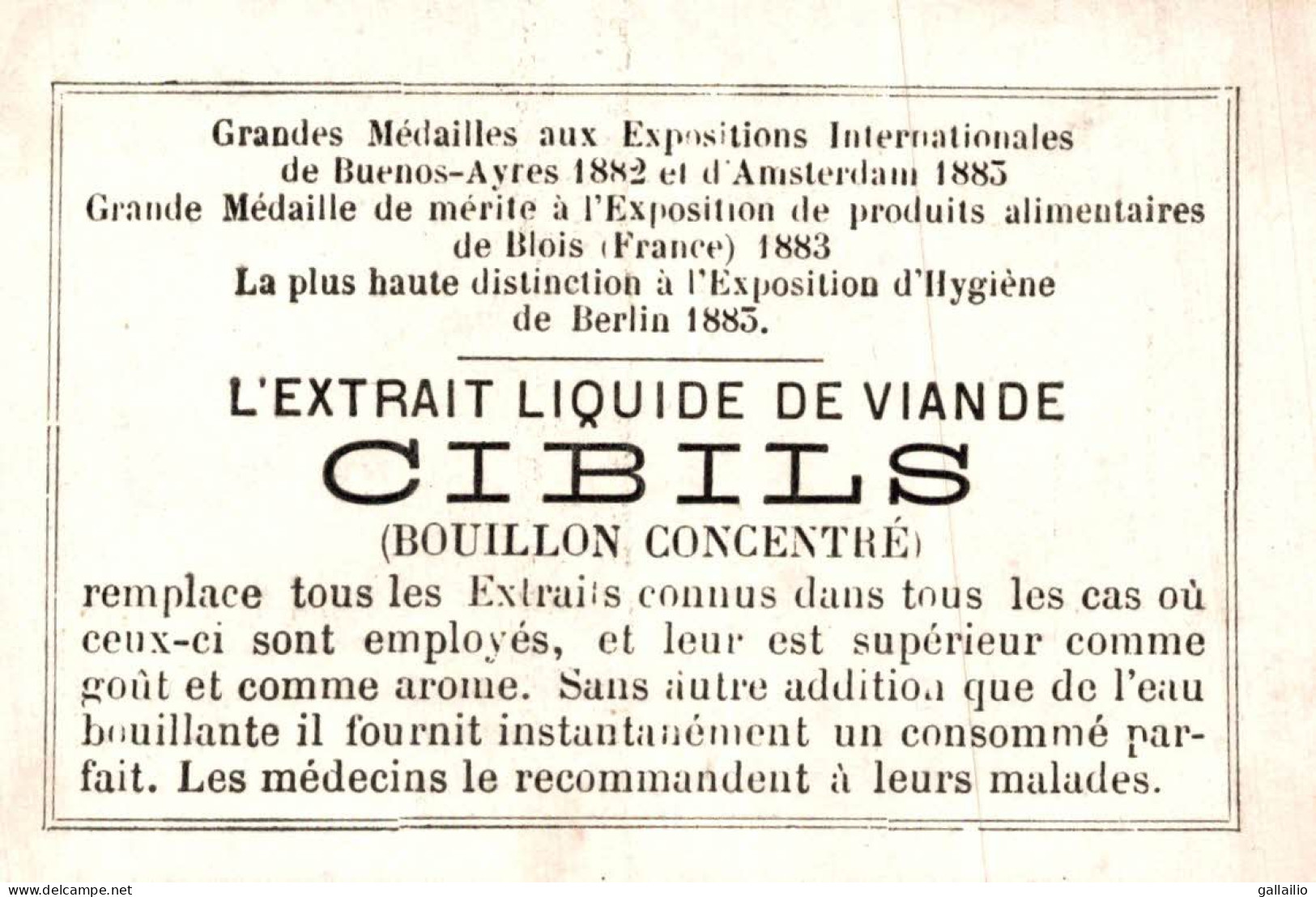 CHROMO EXTRAIT CIBILS DOMPTEUR - Otros & Sin Clasificación