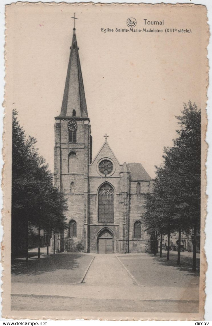 Doornik/Tournai - Sint-Marie-Madeleinekerk (D.D.) (niet Gelopen Kaart) - Tournai