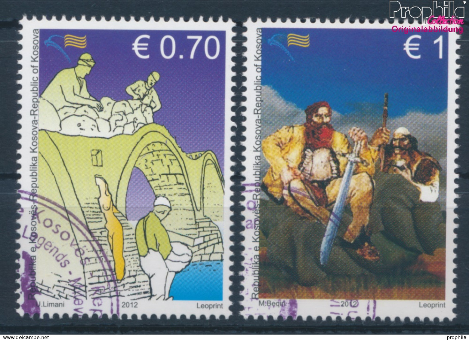 Kosovo 231-232 (kompl.Ausg.) Gestempelt 2012 Mythen Und Legenden (10346682 - Kosovo