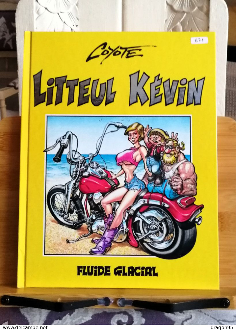 Litteul Kevin : Tome 1 - Coyote - Fluide Glacial / Audie - 1996 - Other & Unclassified