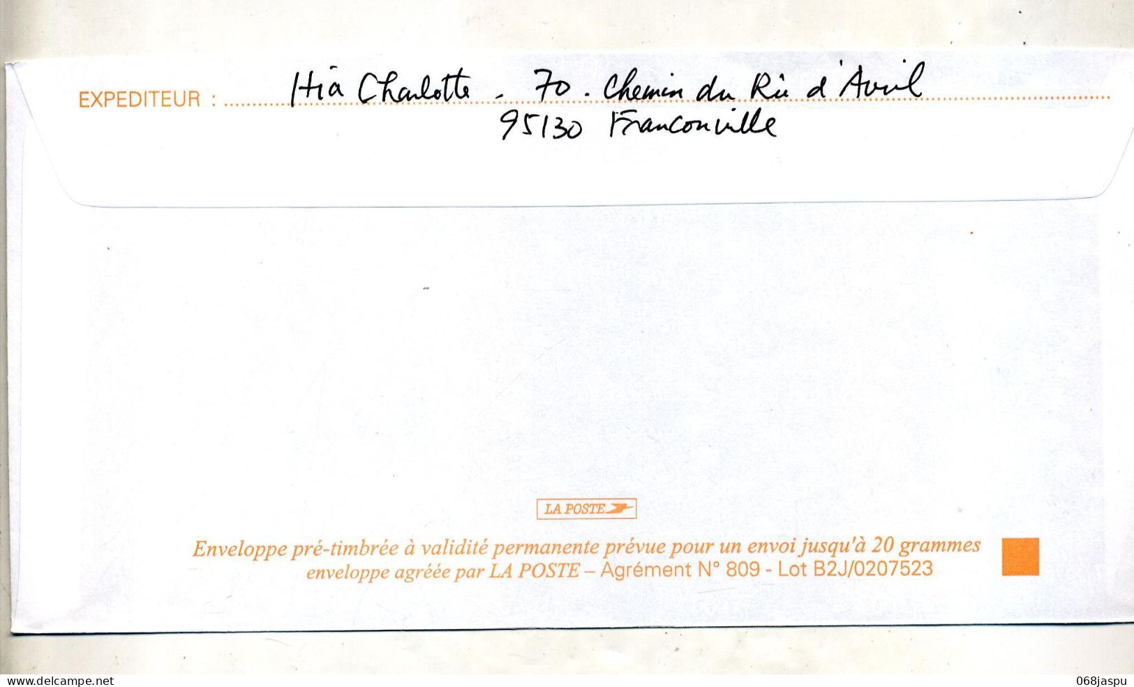 Pap Luquet Flamme Chiffree Illustré Jumping Cheval Franconville - PAP: Aufdrucke/Luquet
