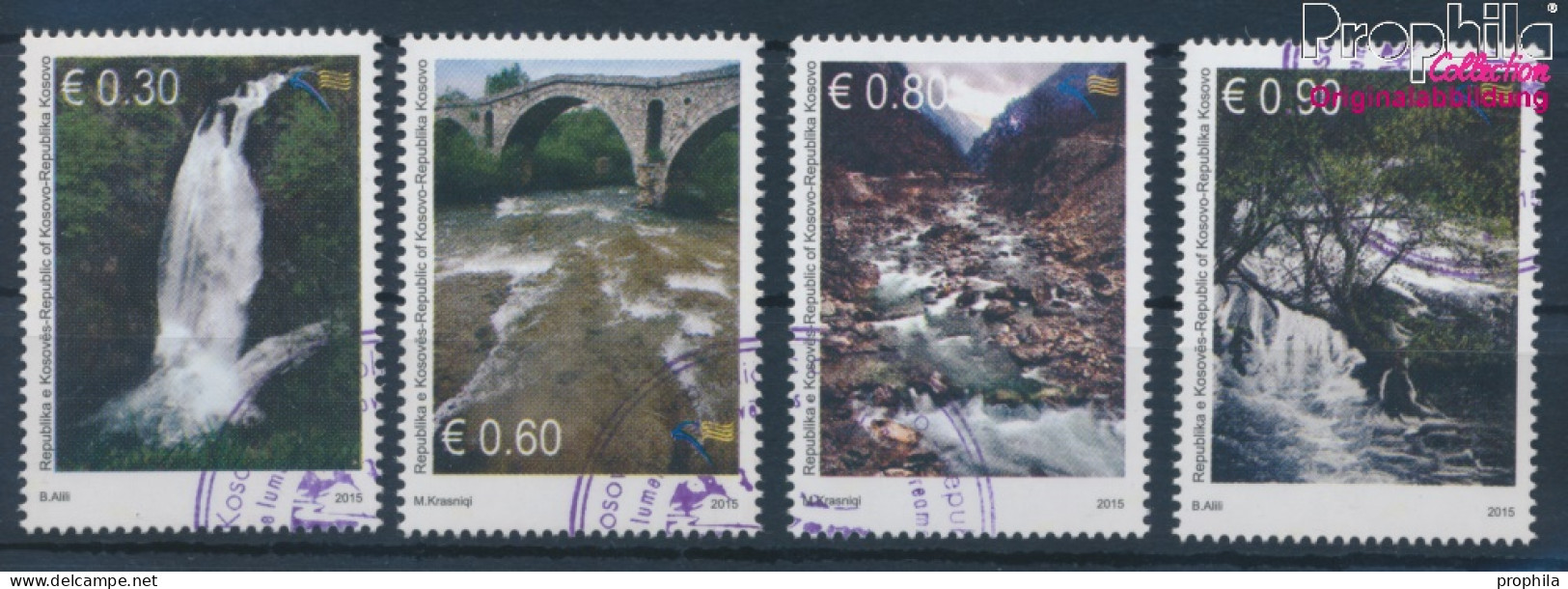 Kosovo 307-310 (kompl.Ausg.) Gestempelt 2015 Flüsse Und Bäche (10346644 - Kosovo