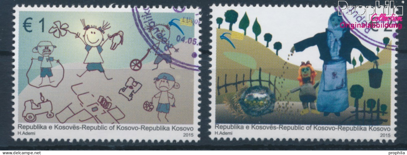 Kosovo 312-313 (kompl.Ausg.) Gestempelt 2015 Historisches Spielzeug (10346642 - Kosovo