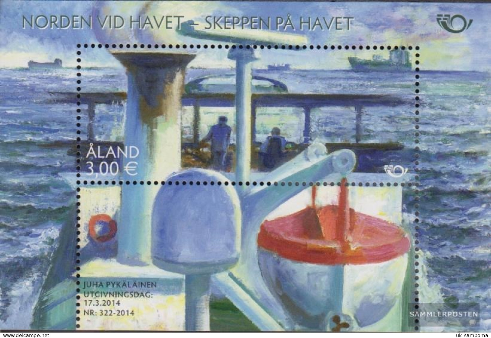 Finland - Aland Block13 (complete Issue) Unmounted Mint / Never Hinged 2014 Life On Sea - Ålandinseln