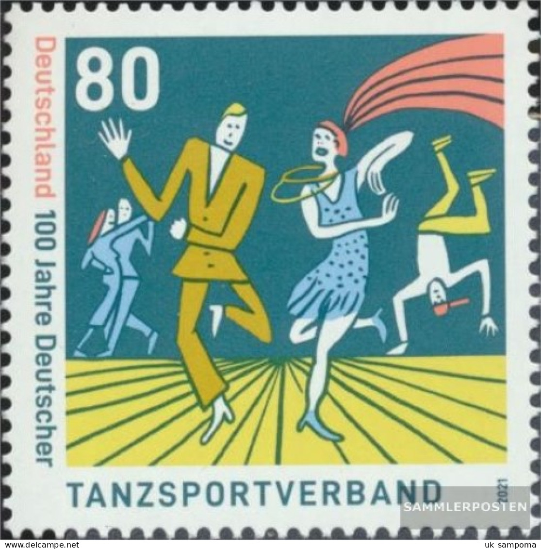 FRD (FR.Germany) 3639 (complete Issue) Unmounted Mint / Never Hinged 2021 German. Tanzsportverband - Nuevos