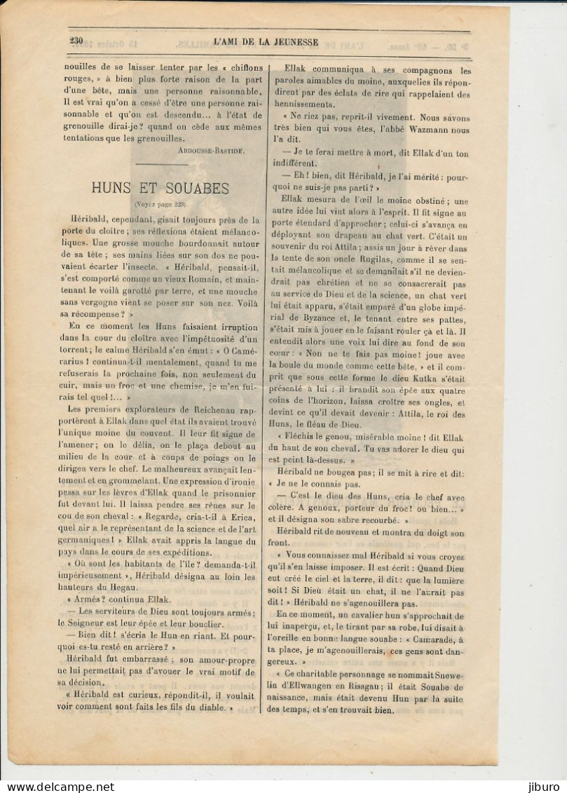 Gravure 1891 Humour Pêche à La Grenouille Animal Pêcheur Enfant - Non Classés