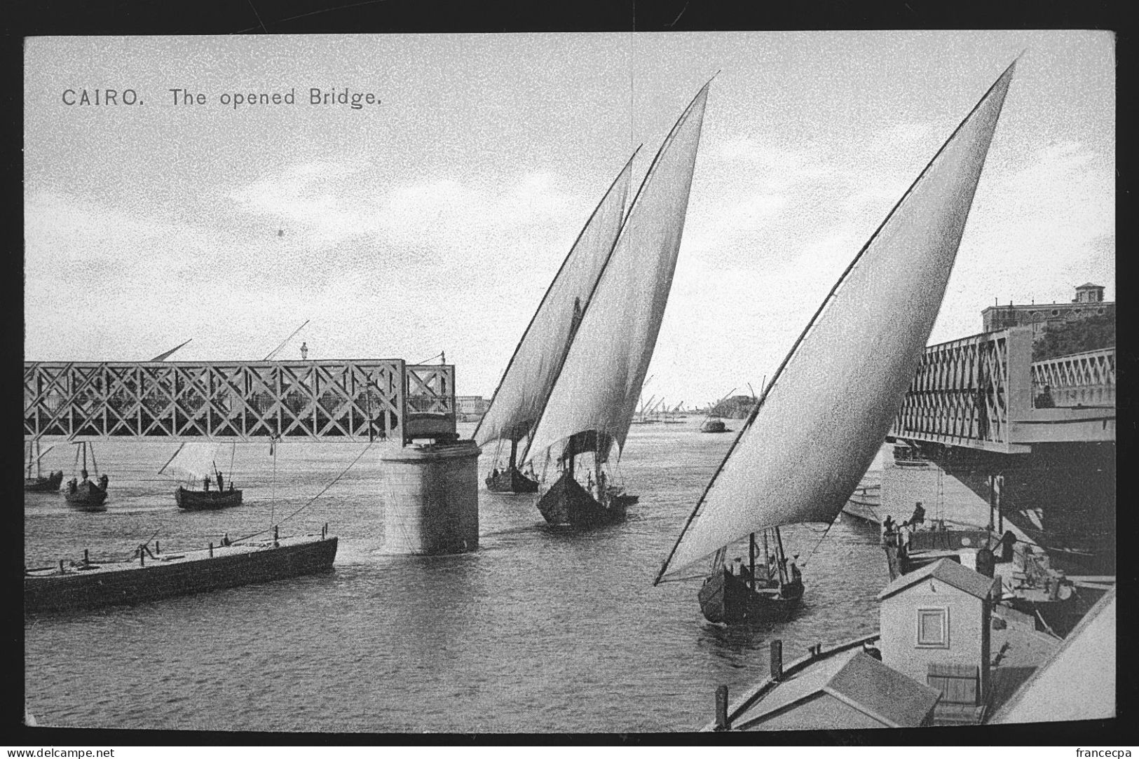 EGYPTE 188 -LE CAIRE - The Opened Bridge - Le Caire