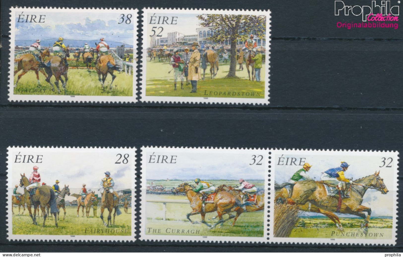 Irland 934,935-936 Paar,937-938 (kompl.Ausg.) Postfrisch 1996 Pferderennen (10348098 - Ungebraucht