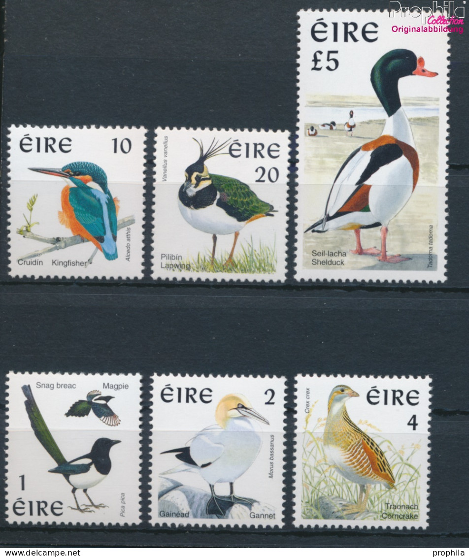 Irland 1016A-1021A (kompl.Ausg.) Postfrisch 1997 Einheimische Vögel (10348099 - Ungebraucht