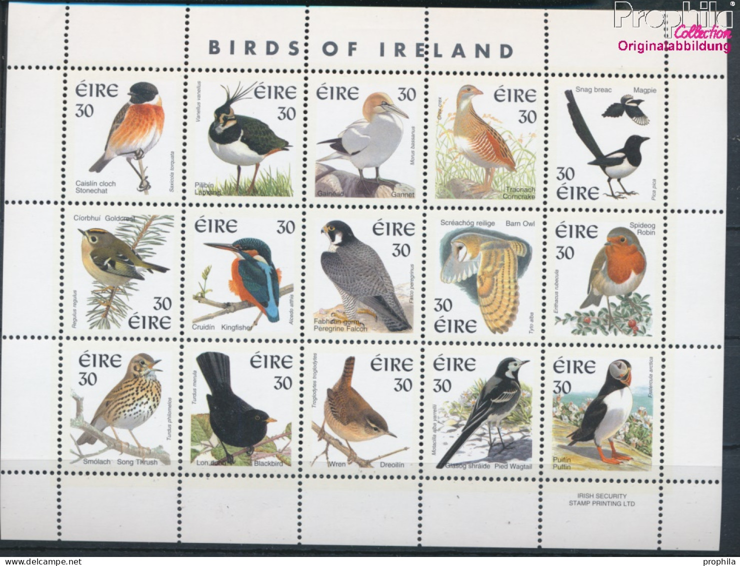 Irland 1120-1132 Zd-Bogen (kompl.Ausg.) Postfrisch 1999 Einheimische Vögel (10348100 - Nuevos