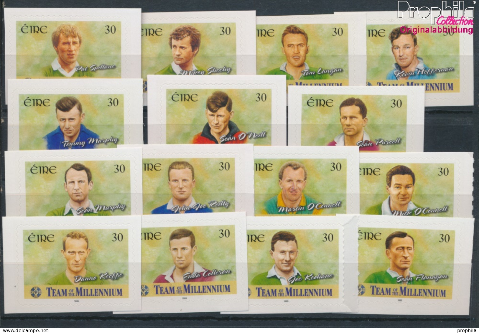 Irland 1165-1179 (kompl.Ausg.) Postfrisch 1999 Mannschaft Im Gaelic Football (10348101 - Unused Stamps
