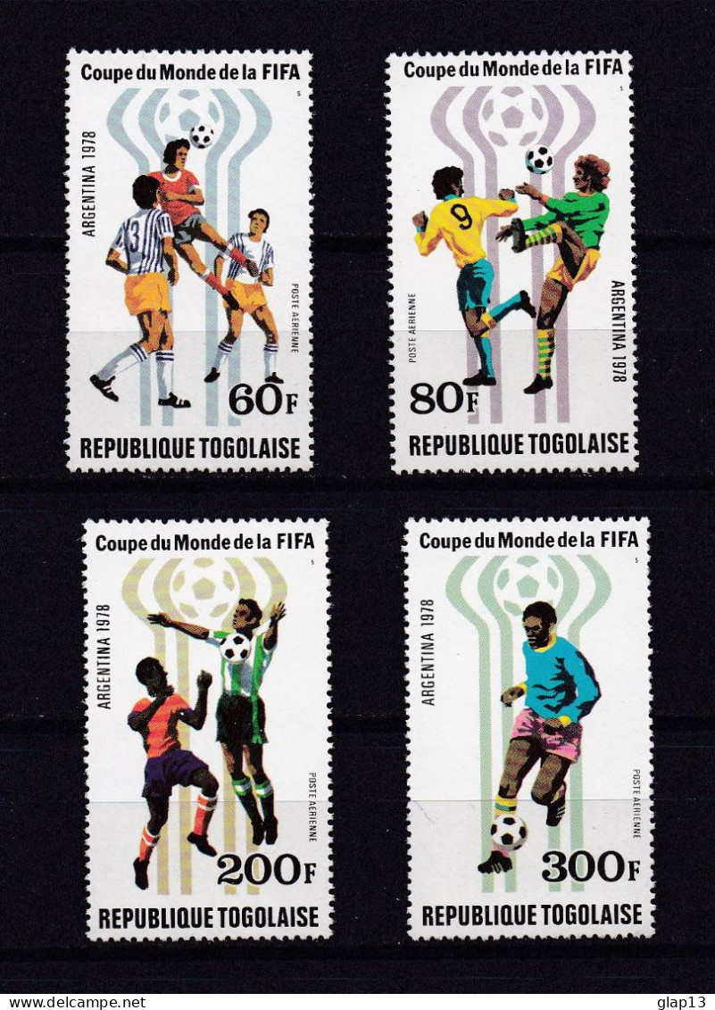 TOGO 1978 PA N°348/51 NEUF** FOOTBALL - Togo (1960-...)