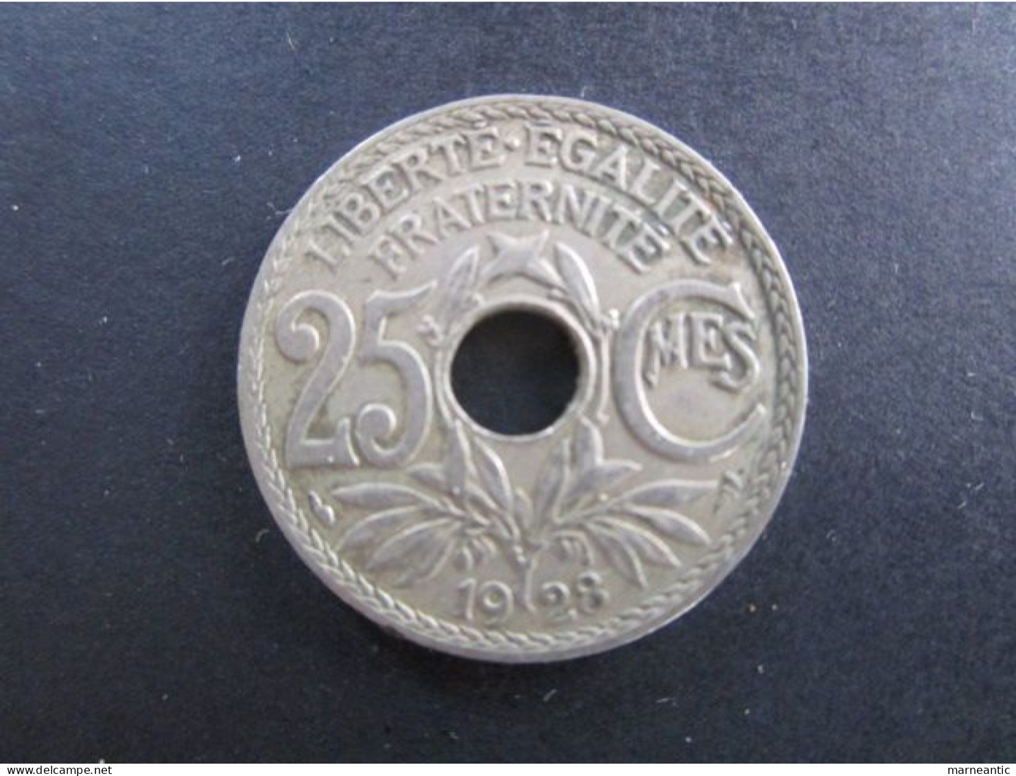 France: Pièce 25 Centimes Lindauer 1928 - 25 Centimes