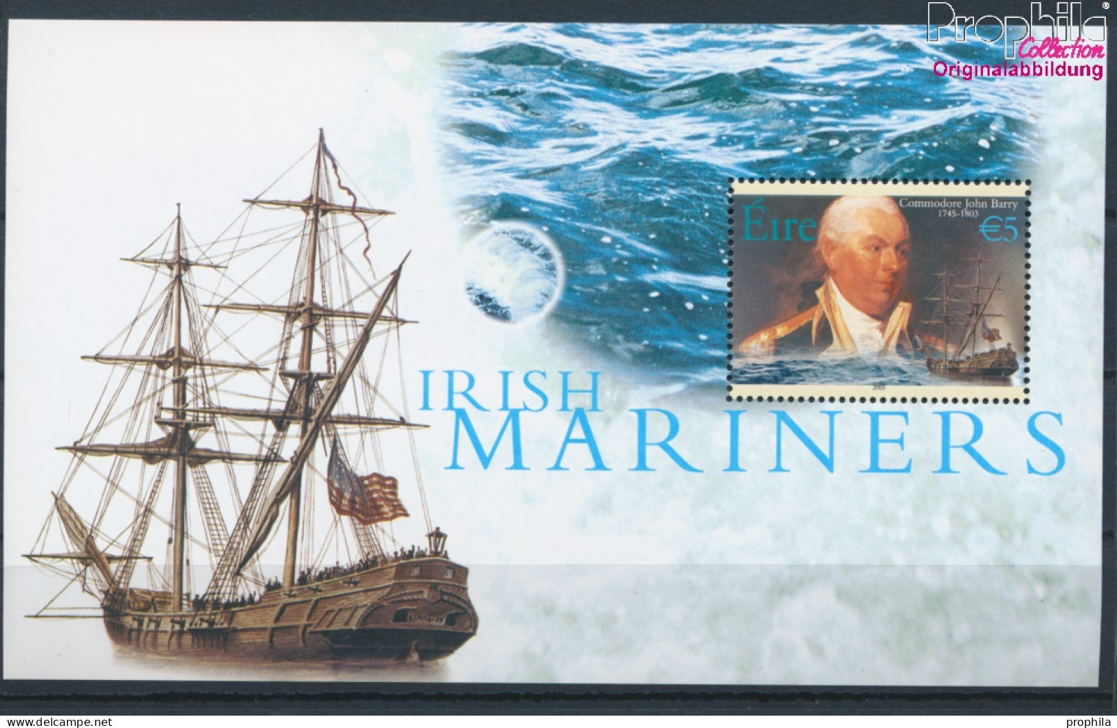 Irland Block49 (kompl.Ausg.) Postfrisch 2003 Irische Marineoffiziere (10348107 - Nuevos