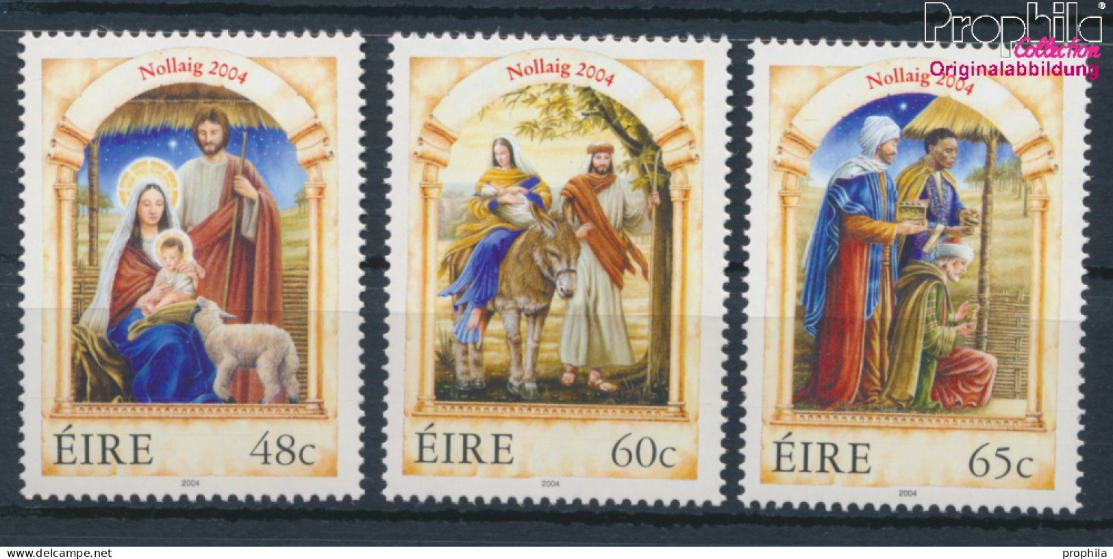 Irland 1617-1619 (kompl.Ausg.) Postfrisch 2004 Weihnachten (10348109 - Neufs