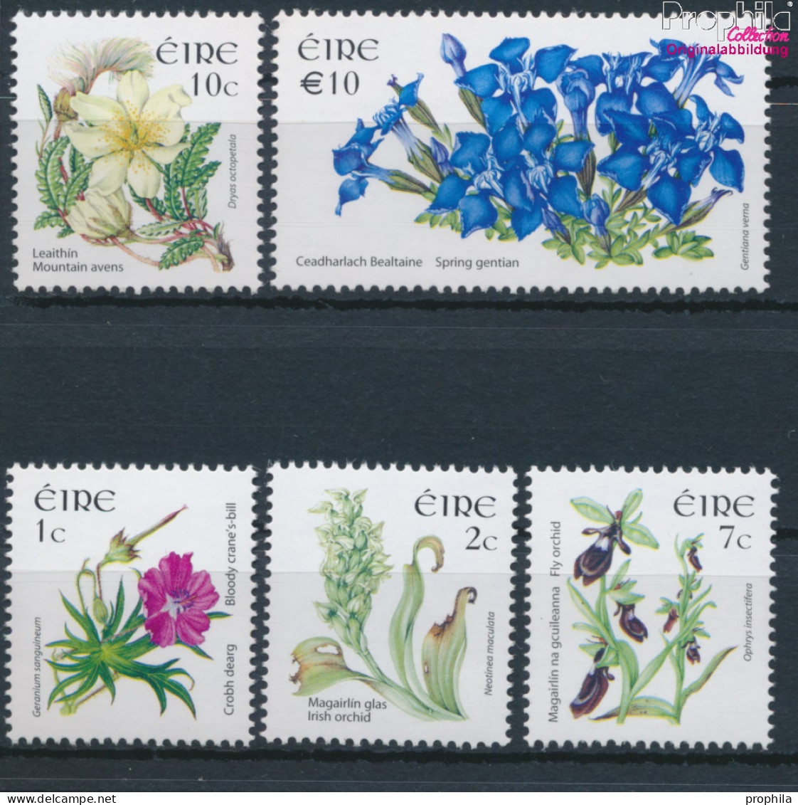 Irland 1643-1647 (kompl.Ausg.) Postfrisch 2005 Wildblumen (10348110 - Ongebruikt