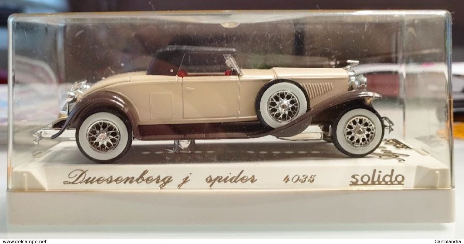 SOLIDO AGE D'OR   DUESENBERG  SPIDER    N°  4035 - Sonstige & Ohne Zuordnung