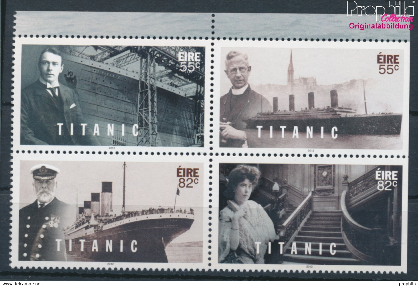 Irland 2008-2011 (kompl.Ausg.) Postfrisch 2012 Untergang Der Titanic (10348116 - Neufs