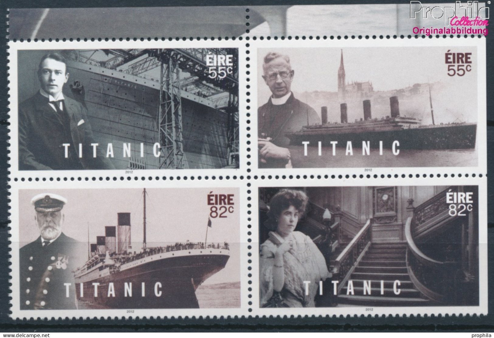 Irland 2008-2011 (kompl.Ausg.) Postfrisch 2012 Untergang Der Titanic (10348117 - Unused Stamps