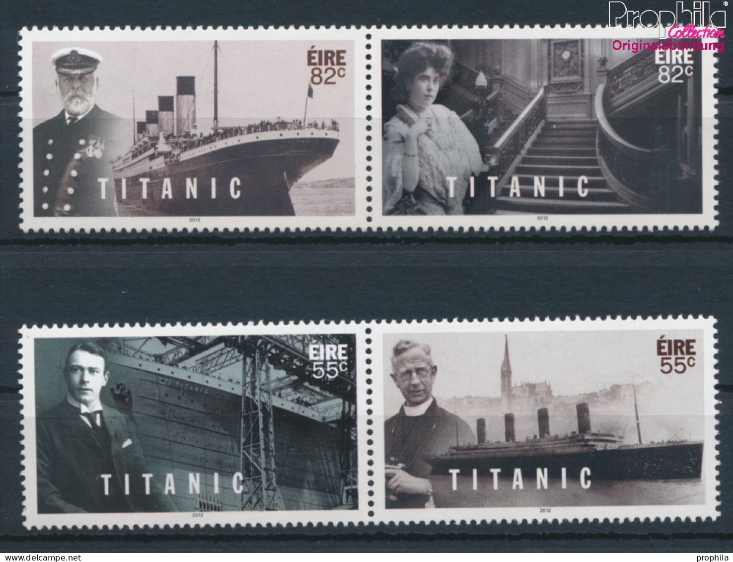Irland 2008A-2011A Paare (kompl.Ausg.) Postfrisch 2012 Untergang Der Titanic (10348120 - Neufs