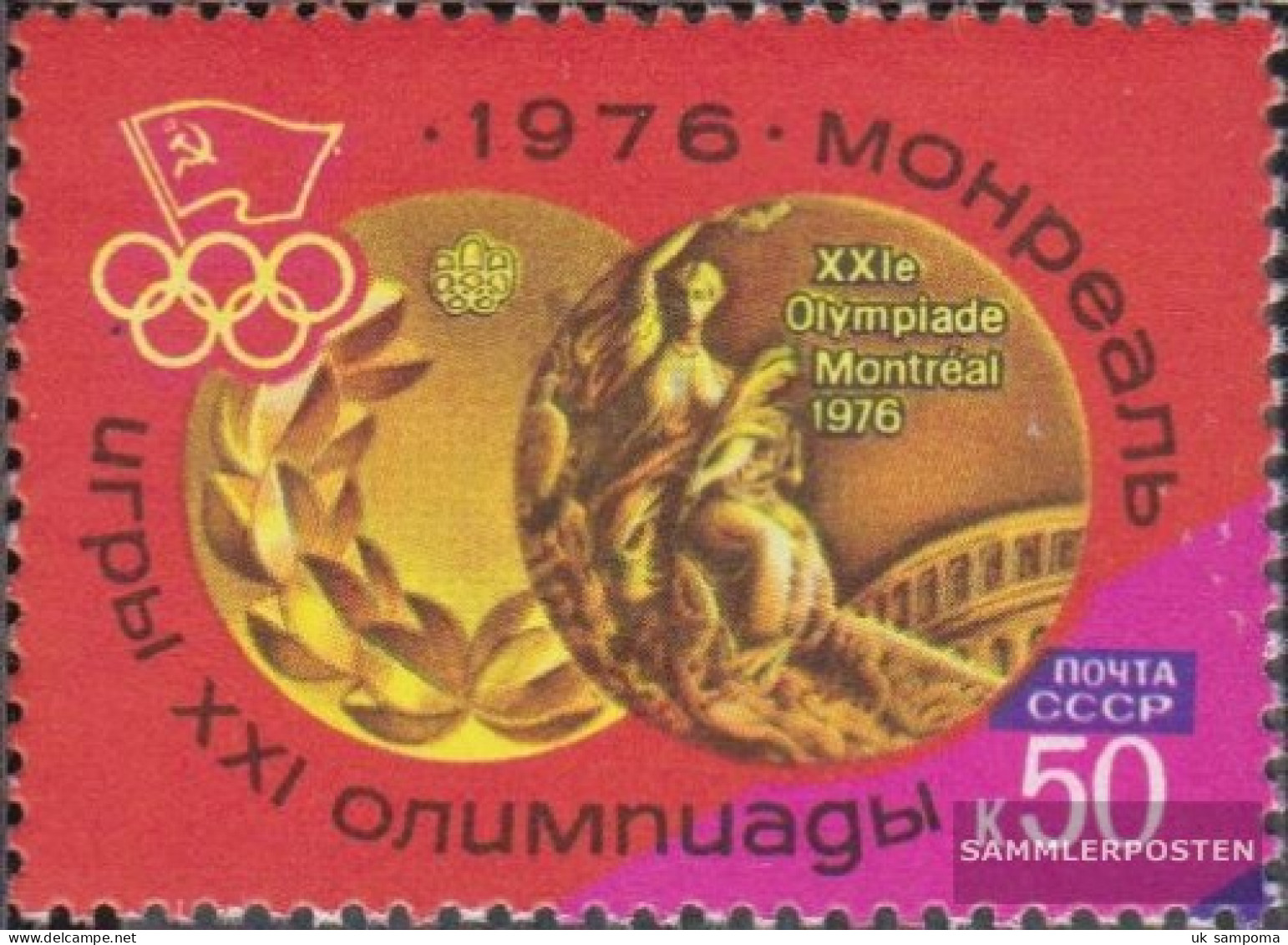 Soviet Union 4483 (complete Issue) Unmounted Mint / Never Hinged 1976 Olympics Games - Ongebruikt