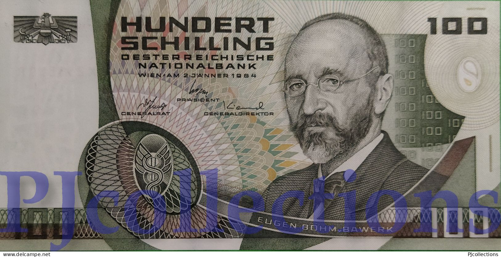 AUSTRIA 100 SHILLINGS 1984 PICK 150 UNC - Oesterreich