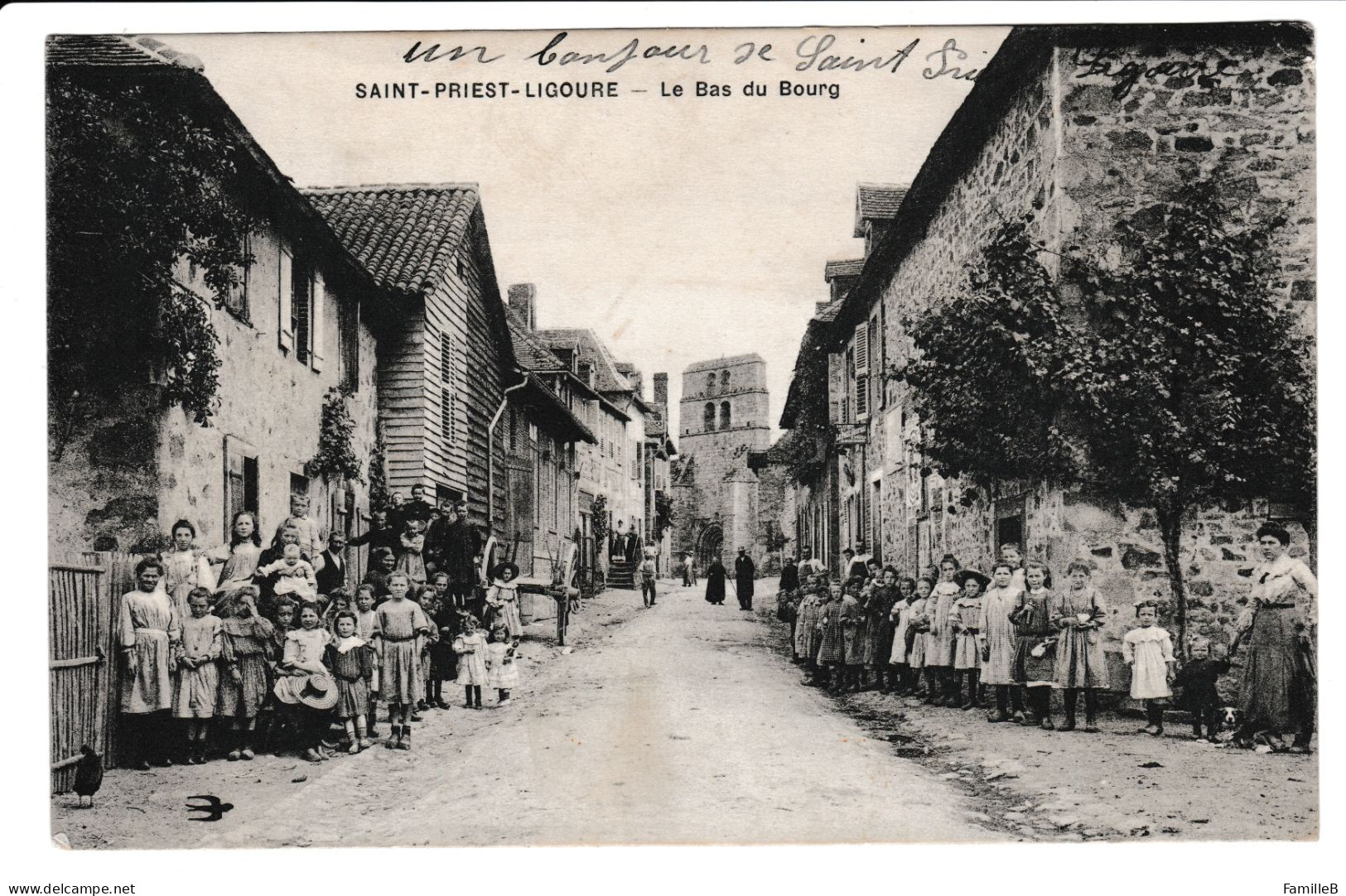 Saint Priest Ligoure - Le Bas Du Bourg - Autres & Non Classés