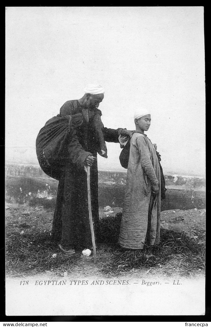 EGYPTE 192 - Types Et Scènes - Mendiants - Personas