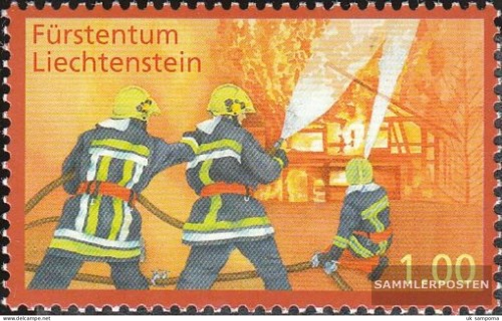 Liechtenstein 1472 (complete Issue) Unmounted Mint / Never Hinged 2008 Protection Fire - Unused Stamps