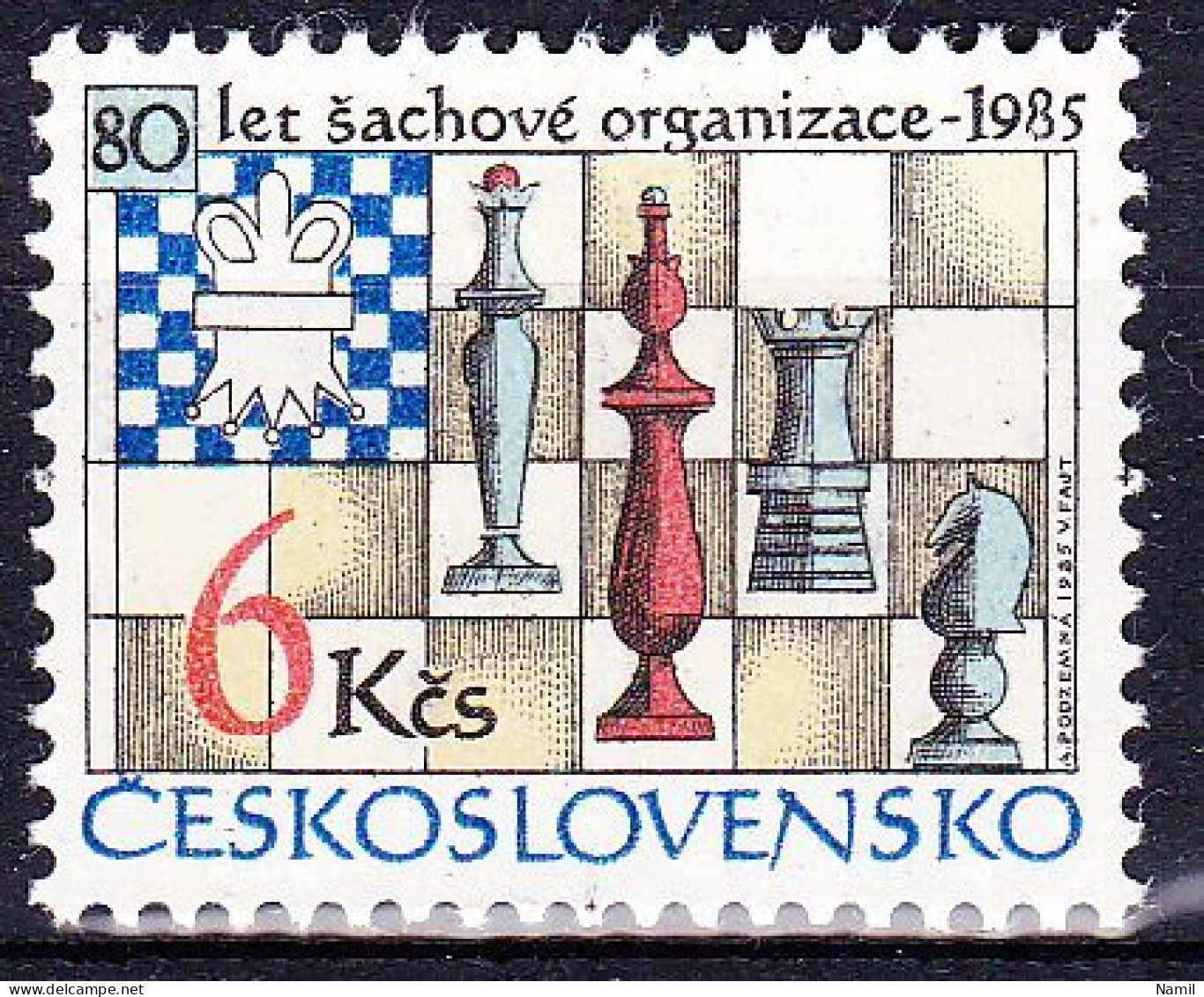 ** Tchécoslovaquie 1985 Mi 2811 (Yv 2626), (MNH)** - Unused Stamps