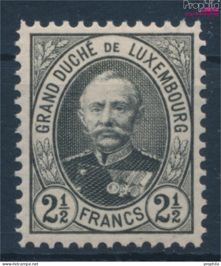 Luxemburg 65B Postfrisch 1891 Adolf (10362794 - 1891 Adolphe Voorzijde