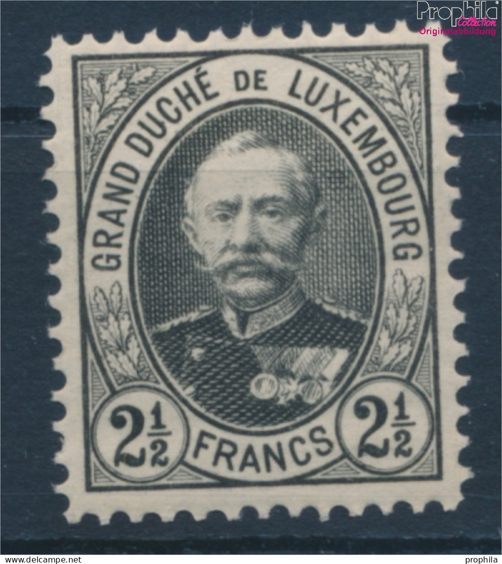 Luxemburg 65B Postfrisch 1891 Adolf (10362796 - 1891 Adolfo De Frente