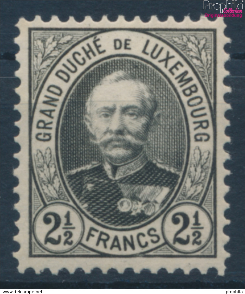 Luxemburg 65B Postfrisch 1891 Adolf (10363322 - 1891 Adolfo De Frente