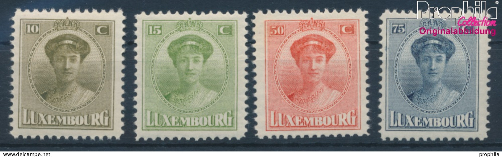 Luxemburg 152-155 (kompl.Ausg.) Postfrisch 1924 Charlotte (10363299 - Neufs