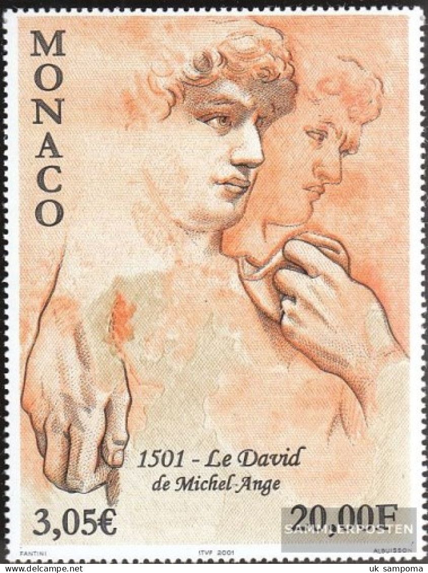 Monaco 2561 (complete Issue) Unmounted Mint / Never Hinged 2001 Michelangelo - Unused Stamps