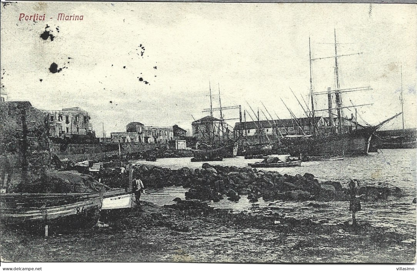 Campania - Napoli - Portici - Marina - V. 1922 - Portici