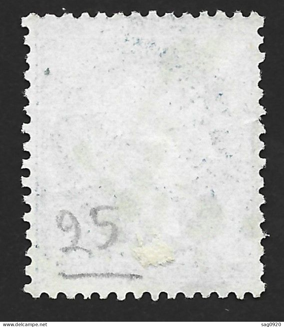 France-Yvert N°60A Oblitéré-Variété Suarnet N°27 - 1871-1875 Ceres