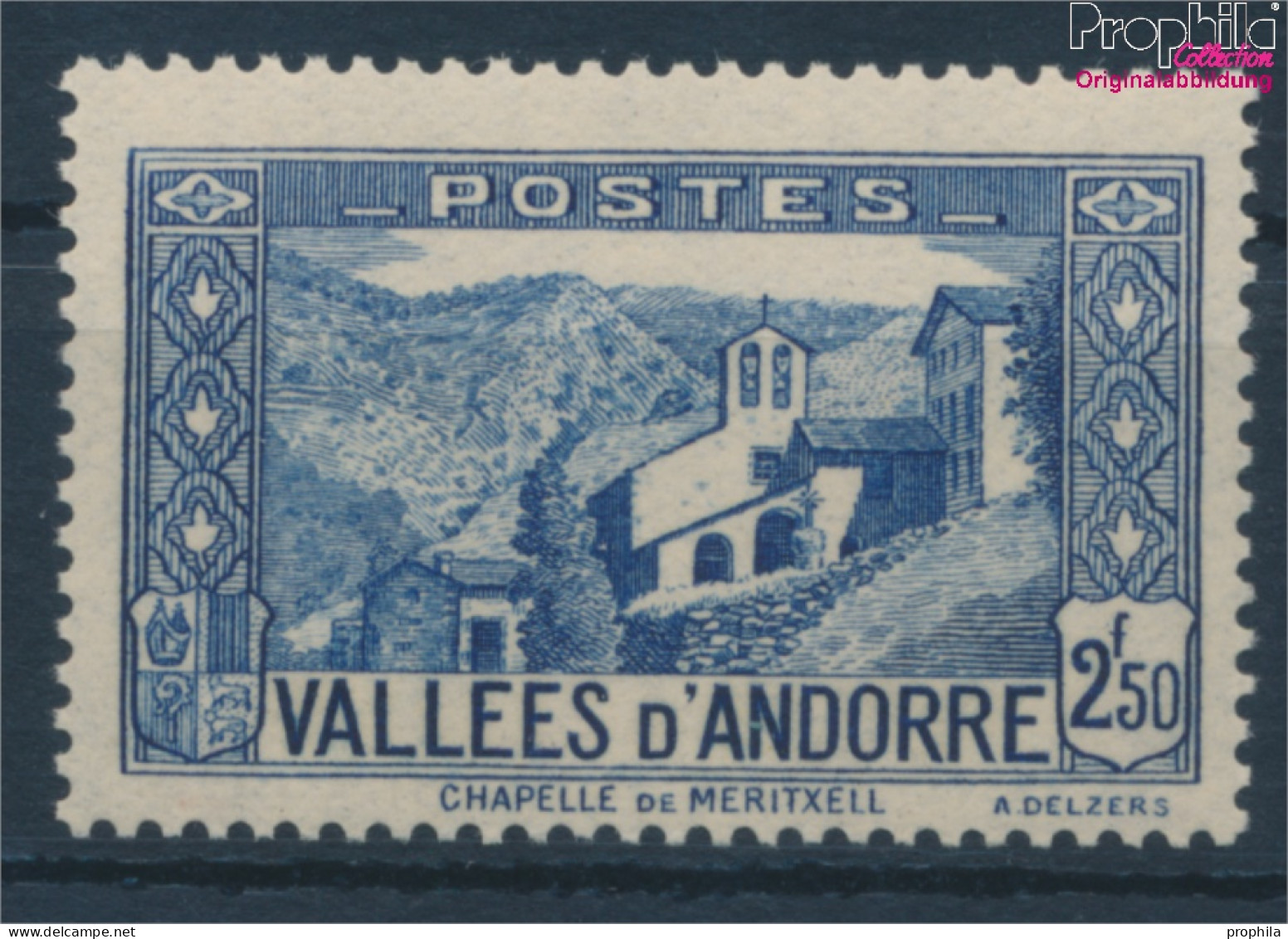 Andorra - Französische Post 81 Postfrisch 1941 Landschaften (10363136 - Nuovi