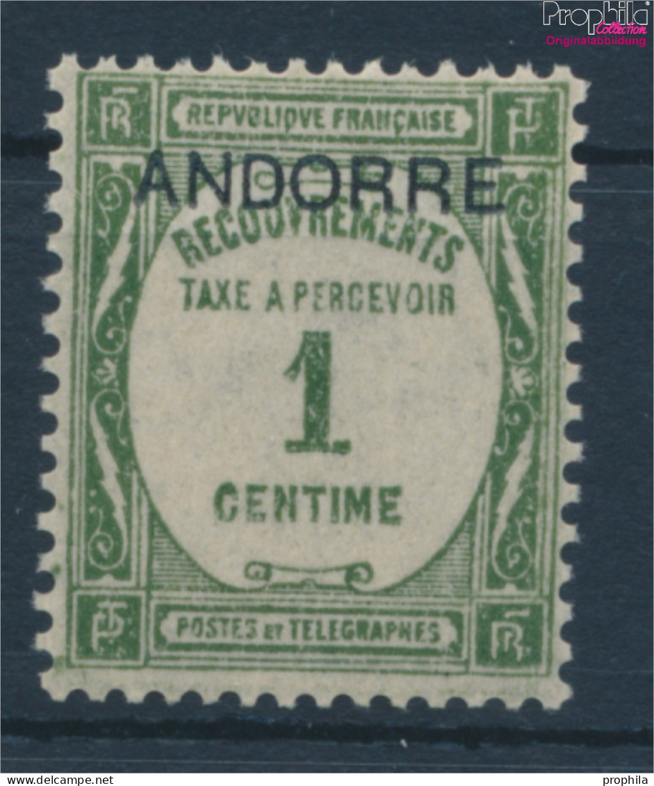 Andorra - Französische Post P9 Postfrisch 1931 Portomarken (10363050 - Ongebruikt