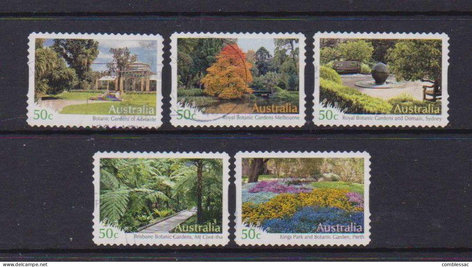 AUSTRALIA    2007    Australian  Botanic  Gardens    Set  Of  5    USED - Used Stamps