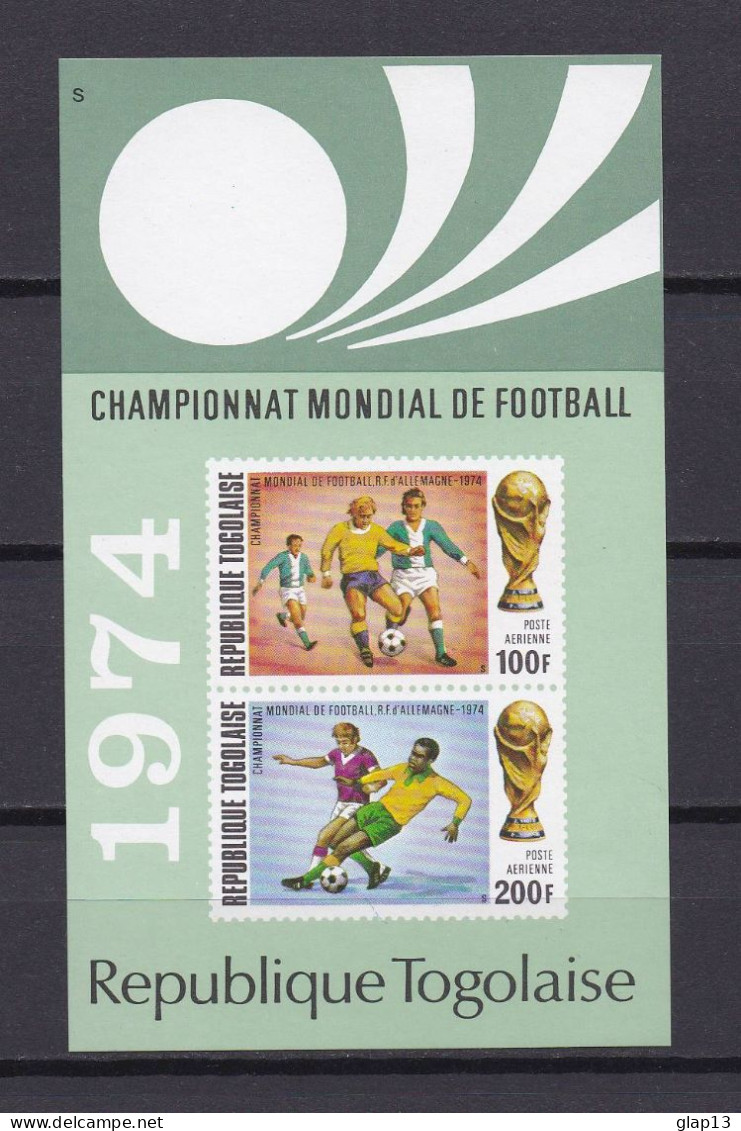 TOGO 1974 BLOC N°74 NEUF** FOOTBALL - Togo (1960-...)