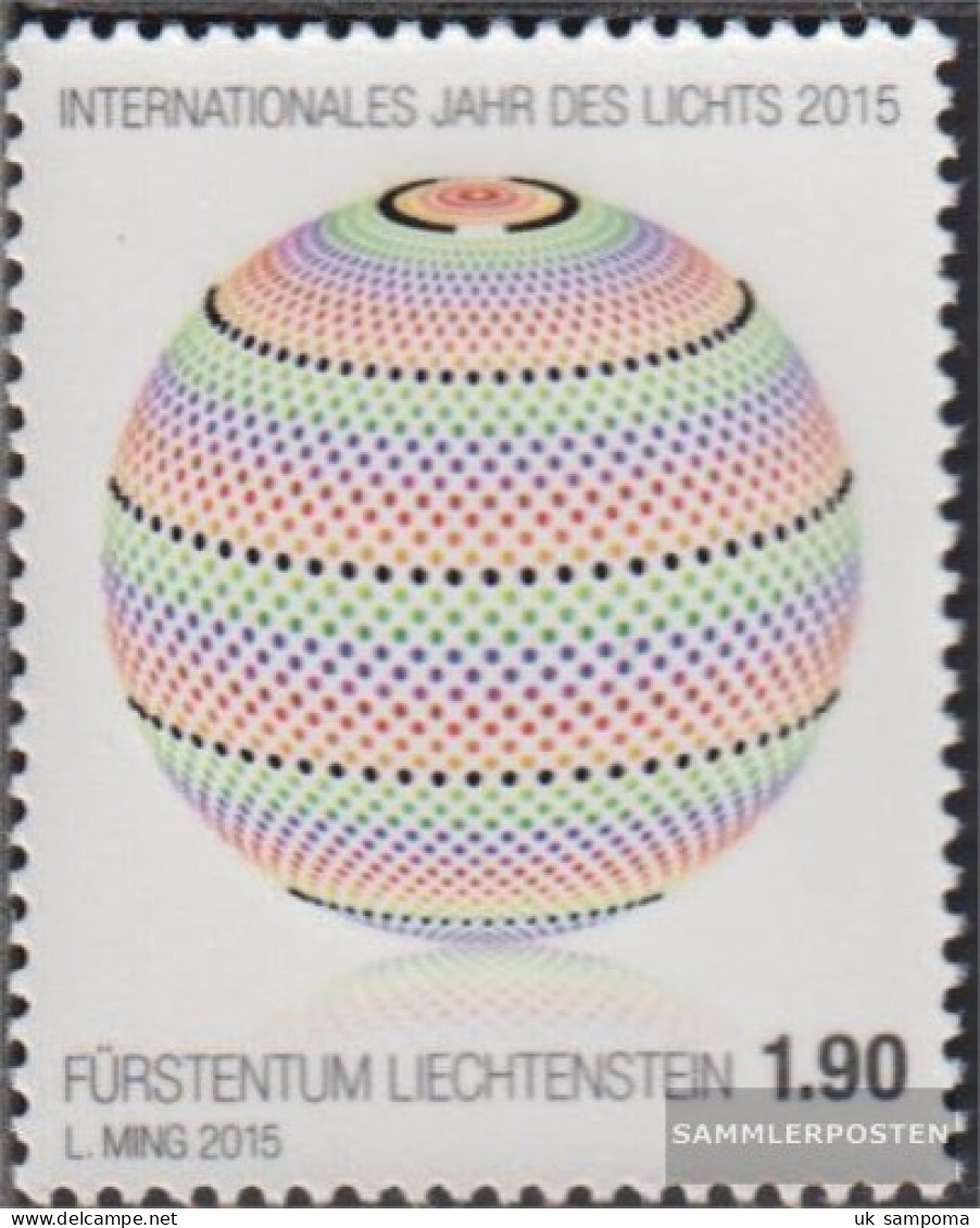 Liechtenstein 1746 (complete Issue) Unmounted Mint / Never Hinged 2015 Light - Neufs