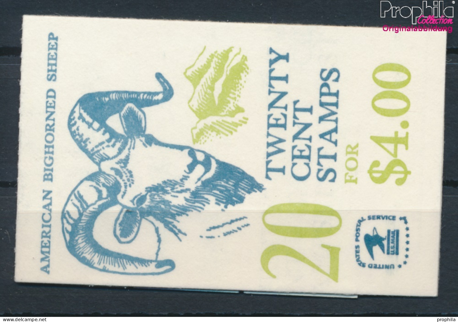 USA MH0-104 (kompl.Ausg.) Postfrisch 1982 Dickhornschaf (10348628 - Unused Stamps