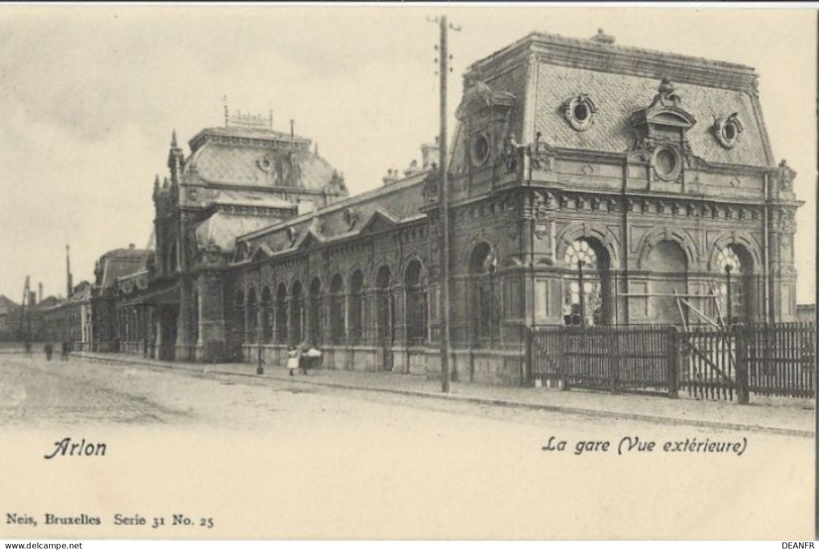 Arlon : La Gare (vue Extérieure)  Carte Impeccable. - Aarlen