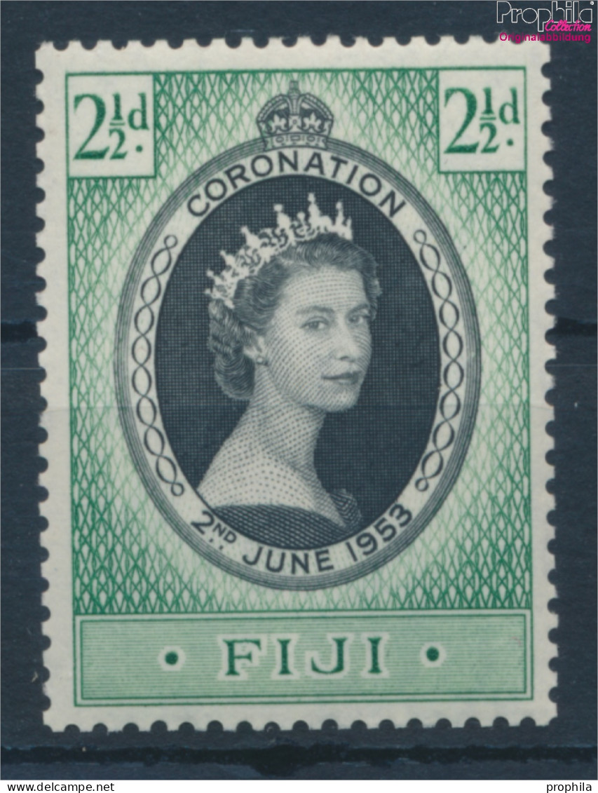 Fidschi-Inseln 122 (kompl.Ausg.) Postfrisch 1953 Krönung (10364226 - Fiji (1970-...)