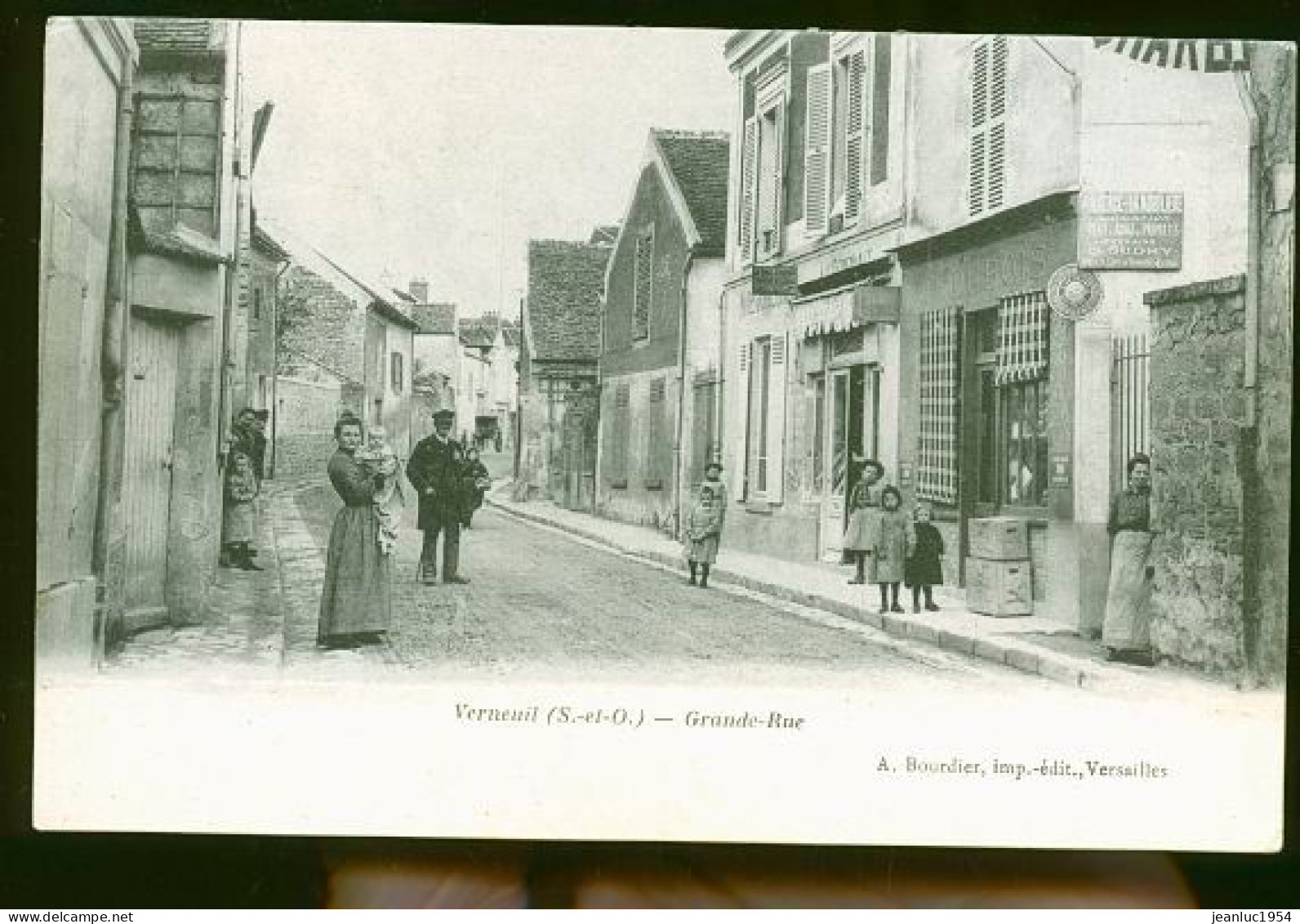 VERNEUIL GRANDE RUE - Verneuil Sur Seine