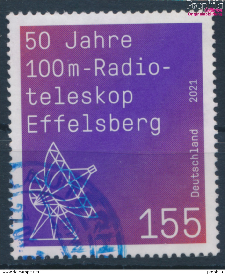 BRD 3599 (kompl.Ausg.) Gestempelt 2021 Radioteleskop Effelsberg (10351938 - Used Stamps