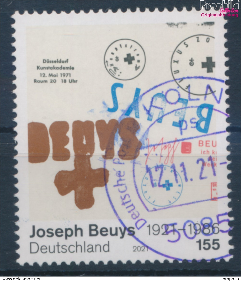 BRD 3610 (kompl.Ausg.) Gestempelt 2021 Joseph Beuys (10351934 - Oblitérés